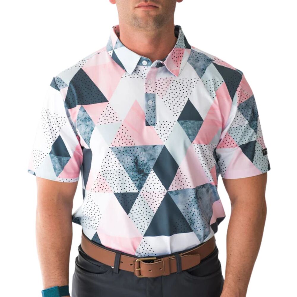 Yatta Golf Birdie Dropper Polo Shirt Mens XL Performance Stretch